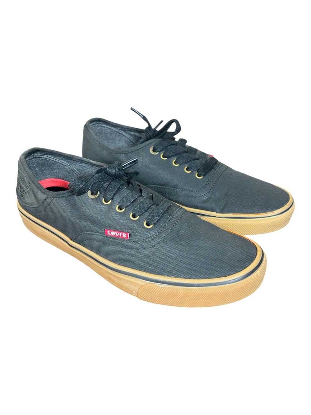 Levi's Monterey CT Navy Blue Canvas Sneakers Shoes Men's Size 9.5
